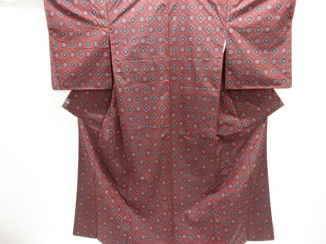 Japanese Kimono / Tsumugi Omeshi Silk